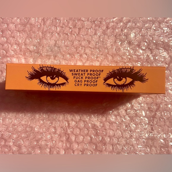Jeffree Star Cosmetics F PROOF MASCARA BLOOD ORANGE Coral Eye Makeup Beauty NEW - Picture 4 of 11